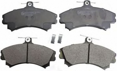 DENCKERMANN b110513 -  Комплект тормозных колодок, дисковый тормоз