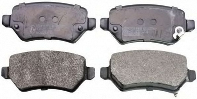 DENCKERMANN b110576 -  Комплект тормозных колодок, дисковый тормоз