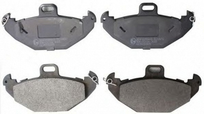 DENCKERMANN b110652 -  Комплект тормозных колодок, дисковый тормоз