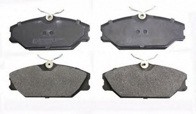 DENCKERMANN b110653 -  Комплект тормозных колодок, дисковый тормоз