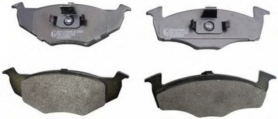 DENCKERMANN b110686 -  Комплект тормозных колодок, дисковый тормоз