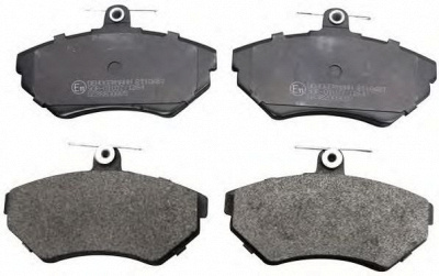 DENCKERMANN b110687 -  Комплект тормозных колодок, дисковый тормоз