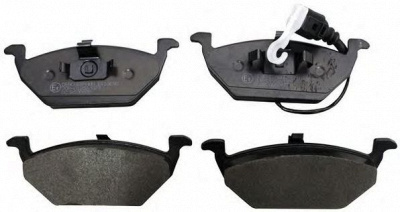 DENCKERMANN b110690 -  Комплект тормозных колодок, дисковый тормоз