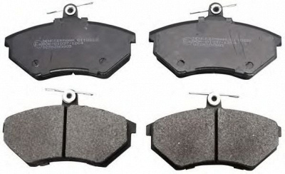 DENCKERMANN b110828 -  Комплект тормозных колодок, дисковый тормоз