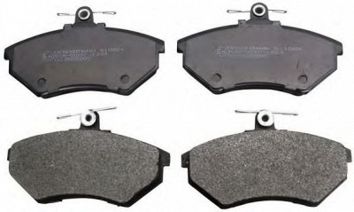 DENCKERMANN b110834 -  Комплект тормозных колодок, дисковый тормоз