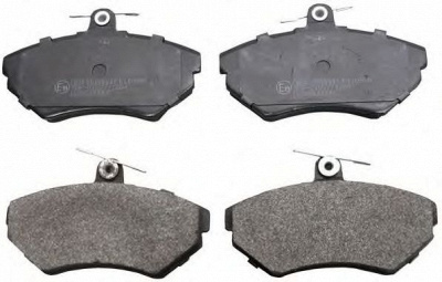 DENCKERMANN b110840 -  Комплект тормозных колодок, дисковый тормоз