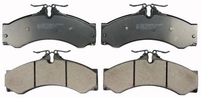 DENCKERMANN b110889 -  Комплект тормозных колодок, дисковый тормоз