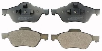 DENCKERMANN b110918 -  Комплект тормозных колодок, дисковый тормоз