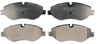 DENCKERMANN b110934 -  Комплект тормозных колодок, дисковый тормоз