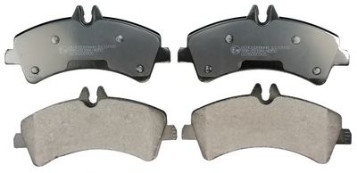 DENCKERMANN b110935 -  Комплект тормозных колодок, дисковый тормоз