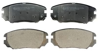 DENCKERMANN b110956 -  Комплект тормозных колодок, дисковый тормоз