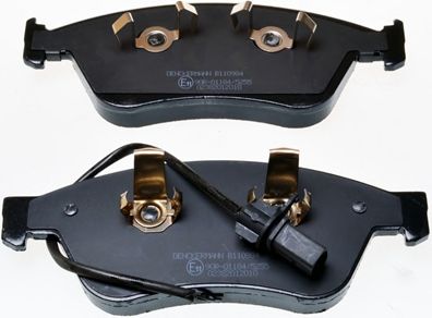 DENCKERMANN b110984 -  Комплект тормозных колодок, дисковый тормоз