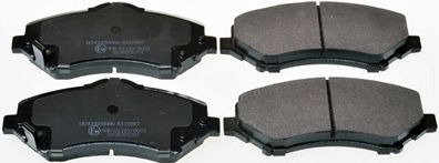 DENCKERMANN b110987 -  Комплект тормозных колодок, дисковый тормоз