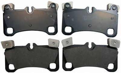 DENCKERMANN b110991 -  Комплект тормозных колодок, дисковый тормоз