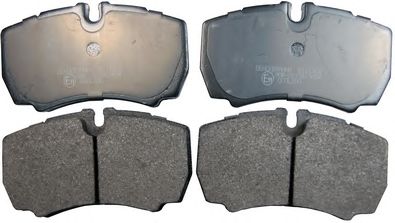 DENCKERMANN b111003 -  Комплект тормозных колодок, дисковый тормоз