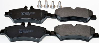 DENCKERMANN b111007 -  Комплект тормозных колодок, дисковый тормоз