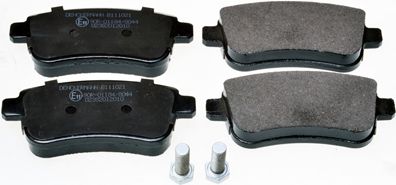 DENCKERMANN b111021 -  Комплект тормозных колодок, дисковый тормоз