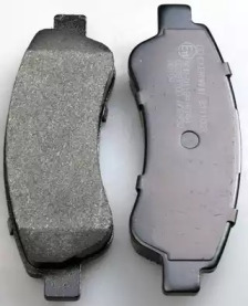 DENCKERMANN b111039 -  Комплект тормозных колодок, дисковый тормоз