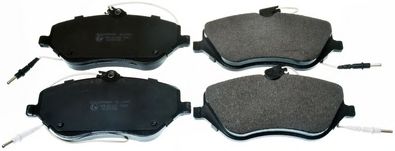 DENCKERMANN b111047 -  Комплект тормозных колодок, дисковый тормоз