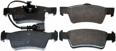 DENCKERMANN b111080 -  Комплект тормозных колодок, дисковый тормоз