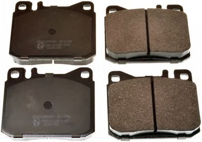 DENCKERMANN b111086 -  Комплект тормозных колодок, дисковый тормоз