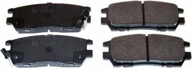 DENCKERMANN b111089 -  Комплект тормозных колодок, дисковый тормоз