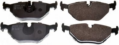 DENCKERMANN b111092 -  Комплект тормозных колодок, дисковый тормоз