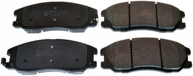 DENCKERMANN b111139 -  Комплект тормозных колодок, дисковый тормоз