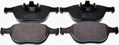 DENCKERMANN b111218 -  Колодки тормозные дисковые передние, комплект