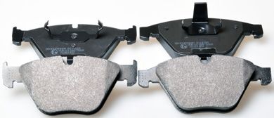 DENCKERMANN b111225 -  Комплект тормозных колодок, дисковый тормоз
