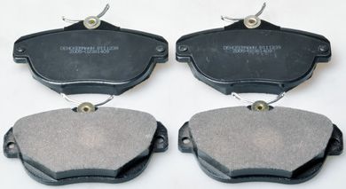 DENCKERMANN b111239 -  Комплект тормозных колодок, дисковый тормоз