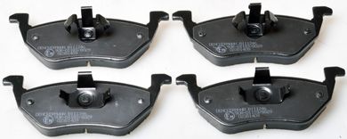 DENCKERMANN b111246 -  Комплект тормозных колодок, дисковый тормоз