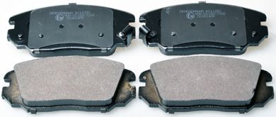 DENCKERMANN b111250 -  Колодки тормозные дисковые передние, комплект