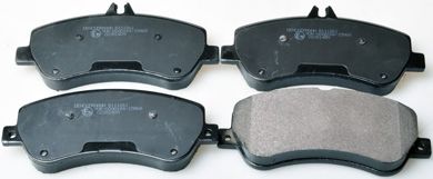 DENCKERMANN b111261 -  Колодки тормозные дисковые передние, комплект