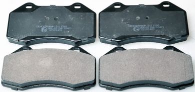DENCKERMANN b111268 -  Комплект тормозных колодок, дисковый тормоз