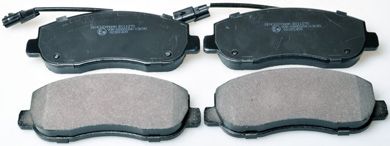 DENCKERMANN b111270 -  Комплект тормозных колодок, дисковый тормоз