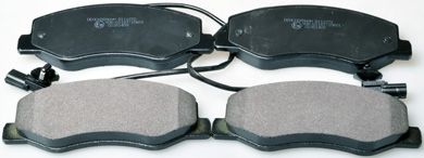 DENCKERMANN b111272 -  Колодки тормозные дисковые задниеие, комплект