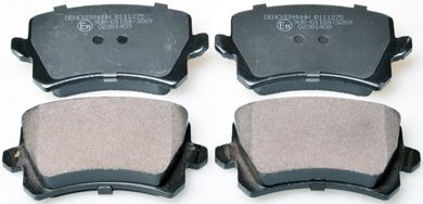 DENCKERMANN b111275 -  Колодки тормозные дисковые задниеие, комплект