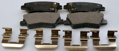 DENCKERMANN b111279 -  Колодки тормозные дисковые задниеие, комплект