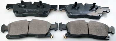 DENCKERMANN b111281 -  Колодки тормозные дисковые передние, комплект