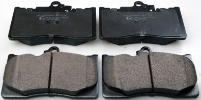DENCKERMANN b111286 -  Комплект тормозных колодок, дисковый тормоз