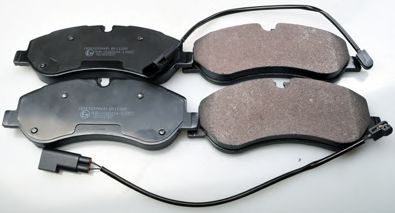 DENCKERMANN b111290 -  Комплект тормозных колодок, дисковый тормоз