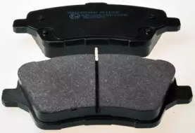 DENCKERMANN b111302 -  Комплект тормозных колодок, дисковый тормоз