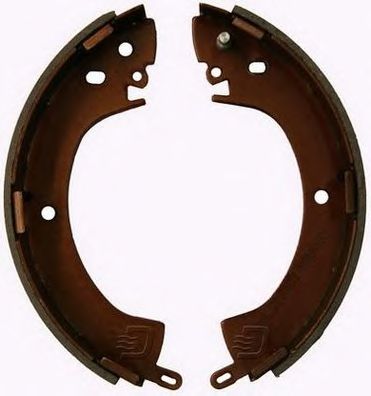 DENCKERMANN b120017 -  Комплект тормозных колодок