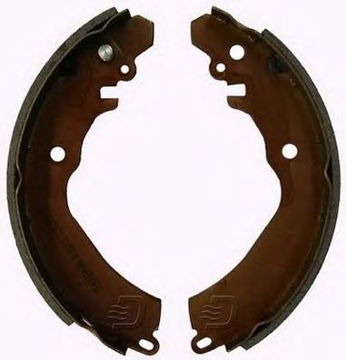 DENCKERMANN b120019 -  Комплект тормозных колодок