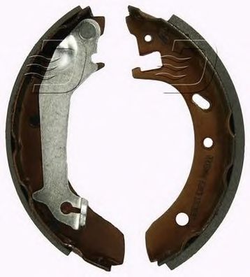 DENCKERMANN b120030 -  Комплект тормозных колодок