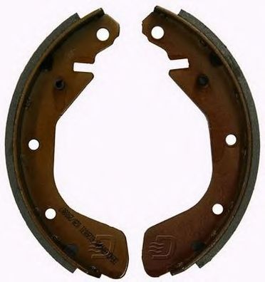DENCKERMANN b120031 -  Комплект тормозных колодок