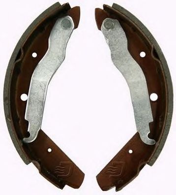 DENCKERMANN b120035 -  Комплект тормозных колодок