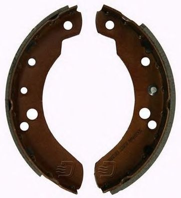 DENCKERMANN b120037 -  Комплект тормозных колодок