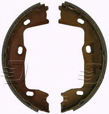 DENCKERMANN b120040 -  Комплект тормозных колодок